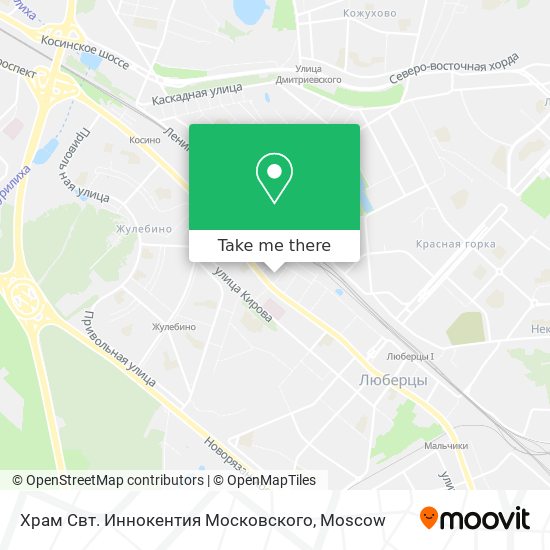 Храм Свт. Иннокентия Московского map