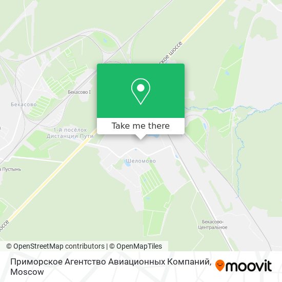 Приморское Агентство Авиационных Компаний map