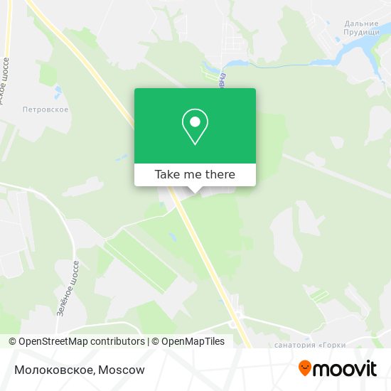 Молоковское map