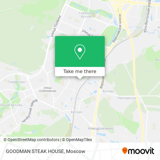 GOODMAN STEAK HOUSE map