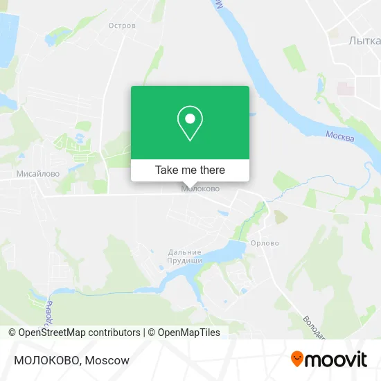 МОЛОКОВО map