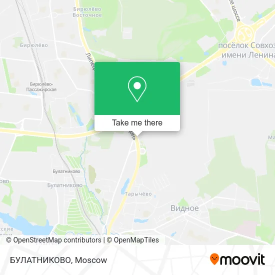 БУЛАТНИКОВО map