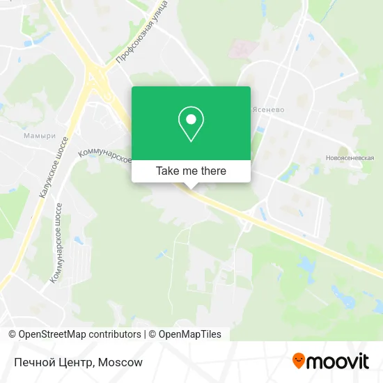 Печной Центр map