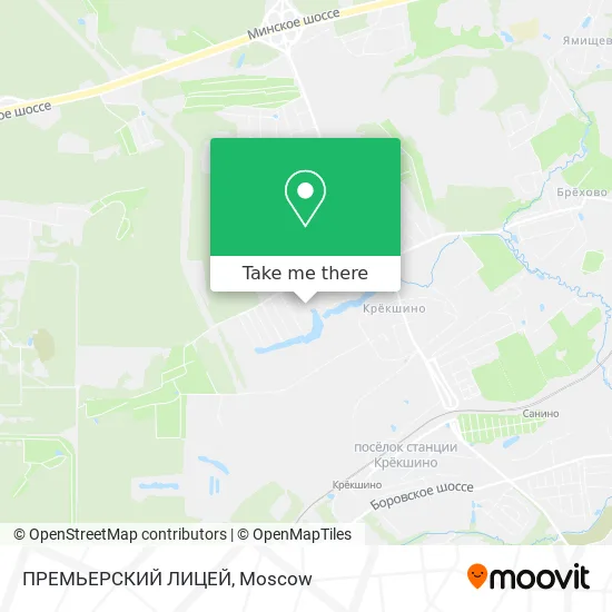 ПРЕМЬЕРСКИЙ ЛИЦЕЙ map