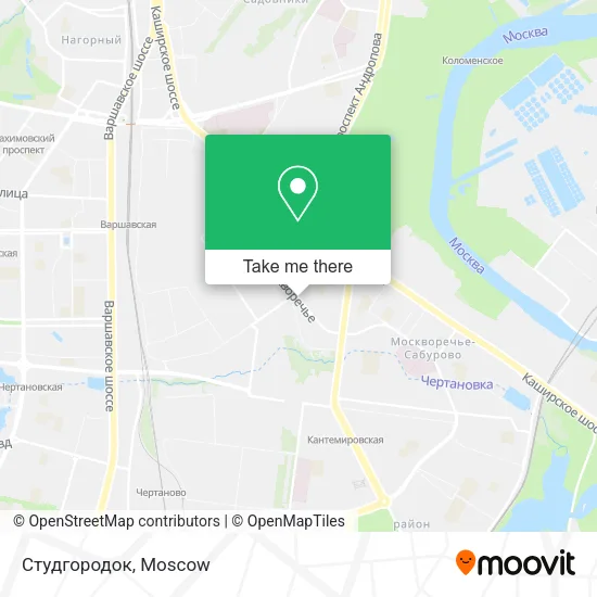 Студгородок map