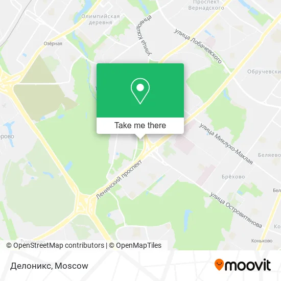 Делоникс map