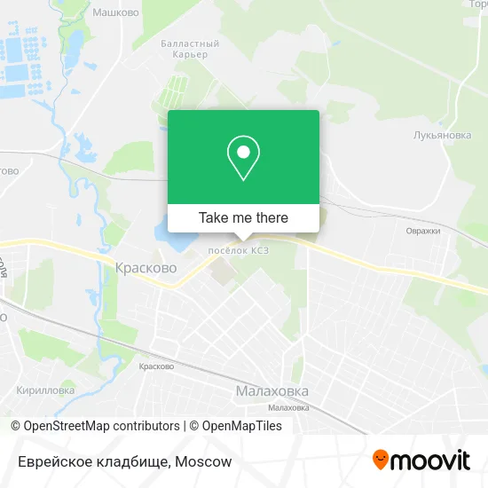 Еврейское кладбище map