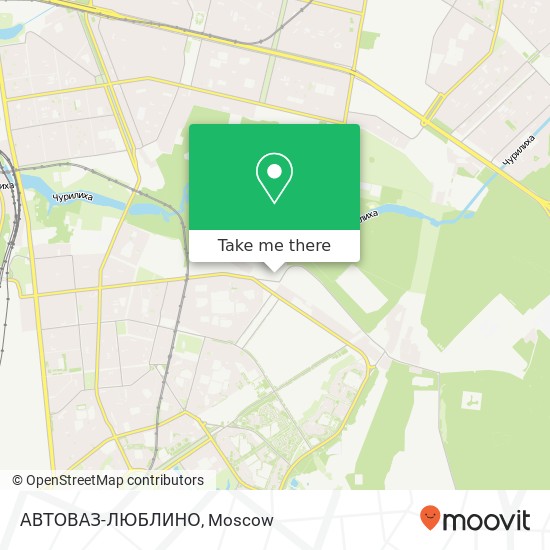 АВТОВАЗ-ЛЮБЛИНО map