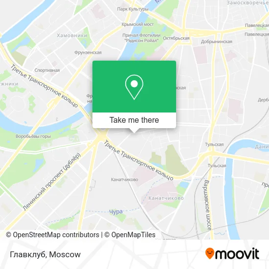 Главклуб map