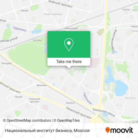 Национальный институт бизнеса map