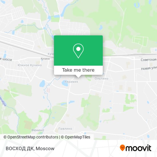 ВОСХОД ДК map