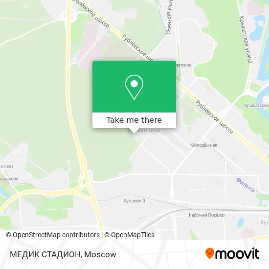 МЕДИК СТАДИОН map