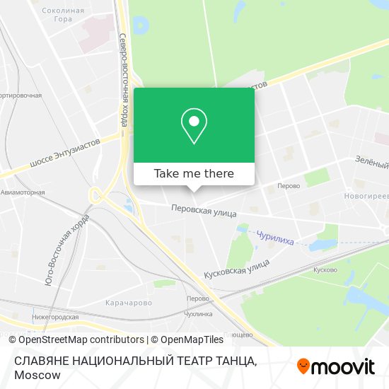 СЛАВЯНЕ НАЦИОНАЛЬНЫЙ ТЕАТР ТАНЦА map