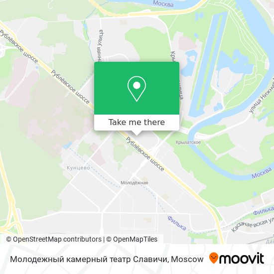 Молодежный камерный театр Славичи map