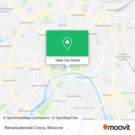 Васильевский Спуск map