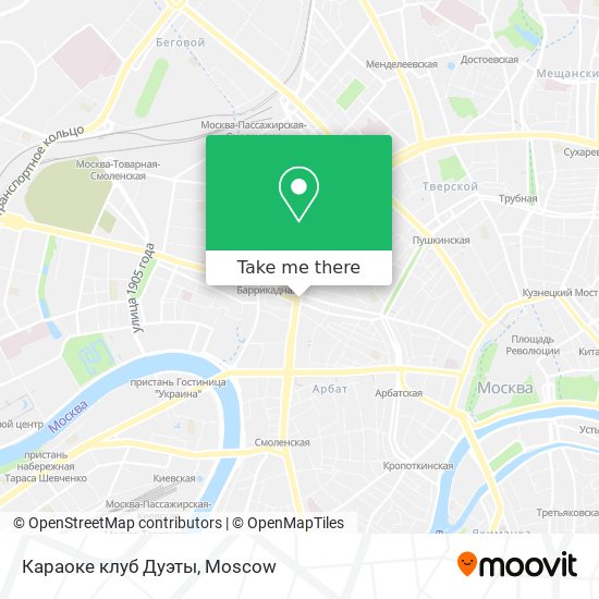 Караоке клуб Дуэты map