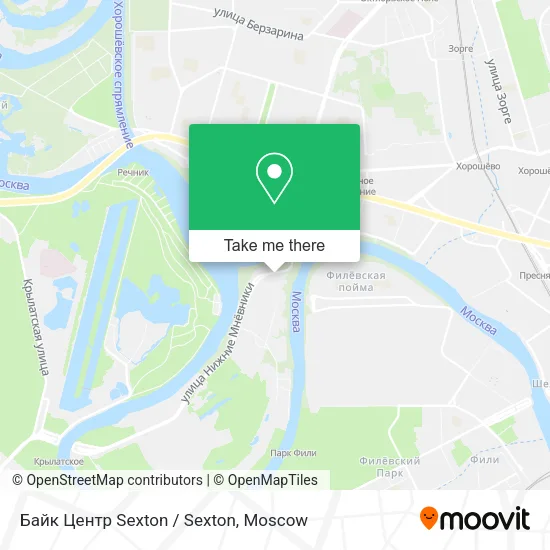 Байк Центр Sexton / Sexton map