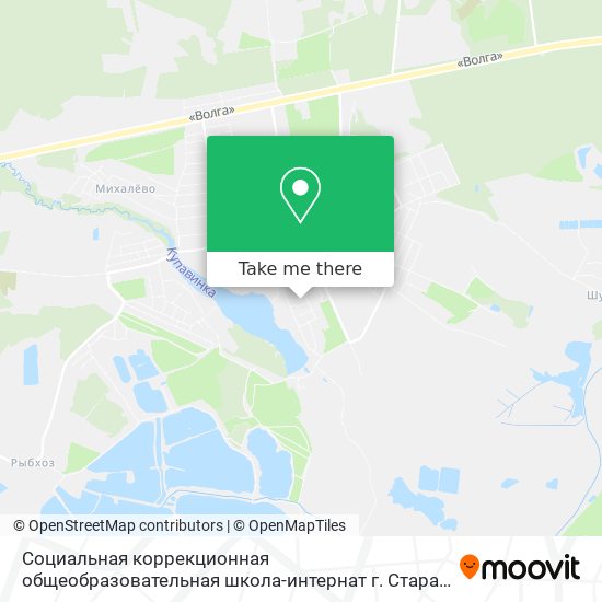 Социальная коррекционная общеобразовательная школа-интернат  г. Старая Купавна map