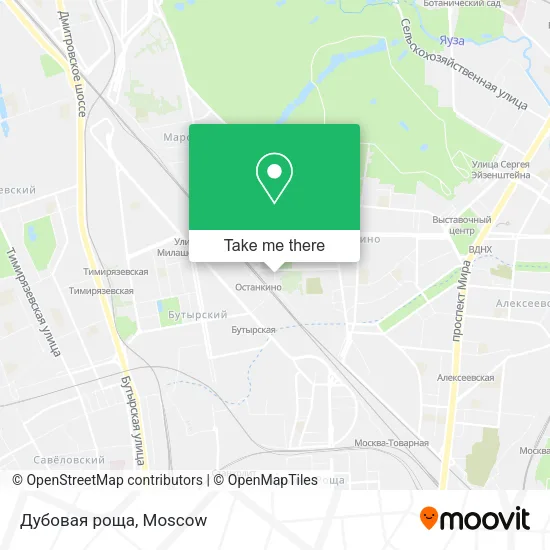 Дубовая роща map