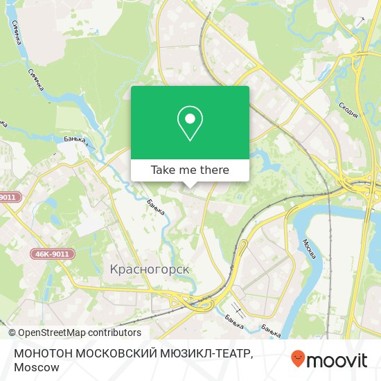 МОНОТОН МОСКОВСКИЙ МЮЗИКЛ-ТЕАТР map