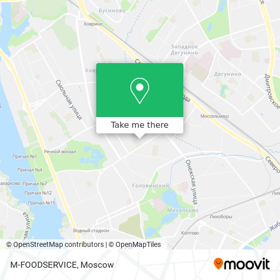 M-FOODSERVICE map