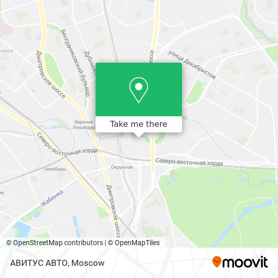 АВИТУС АВТО map