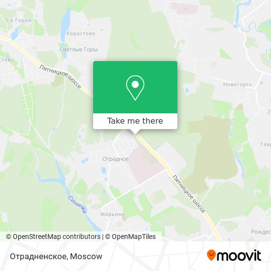 Отрадненское map