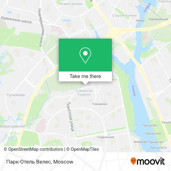 Парк-Отель Велес map