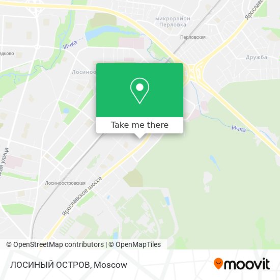 ЛОСИНЫЙ ОСТРОВ map