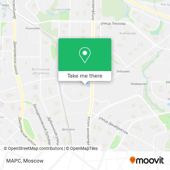 МАРС map