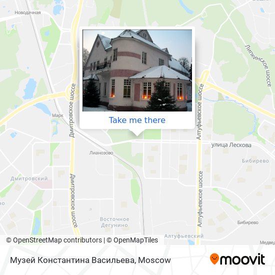 Музей Константина Васильева map