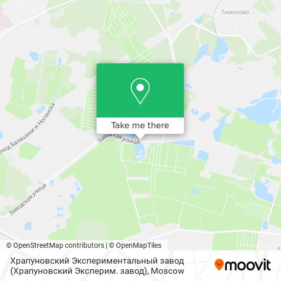 Храпуновский Экспериментальный завод (Храпуновский Эксперим. завод) map