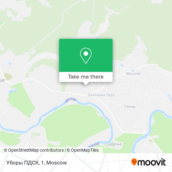 Уборы ПДСК, 1 map