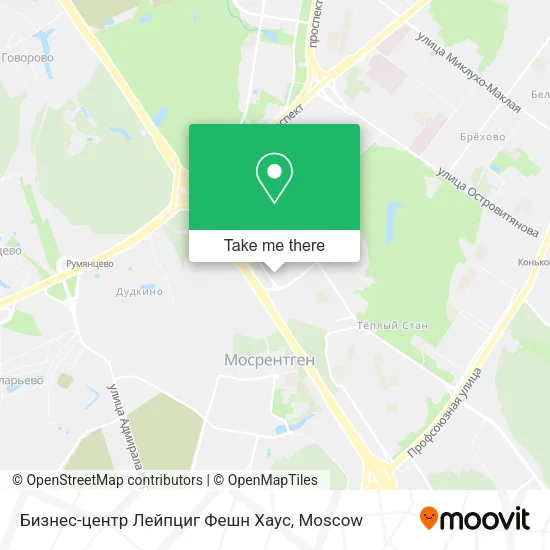 Бизнес-центр Лейпциг Фешн Хаус map