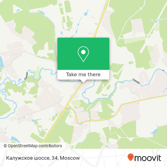 Калужское шоссе, 34 map