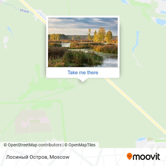 Лосиный Остров map