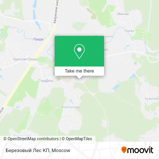 Березовый Лес КП map