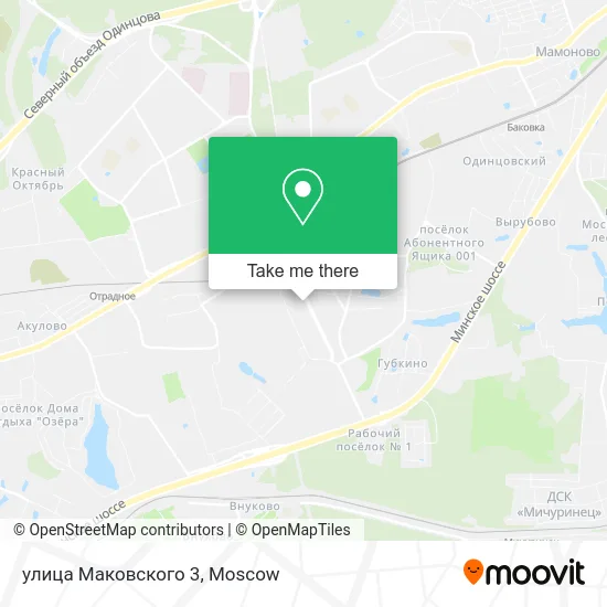 улица Маковского 3 map