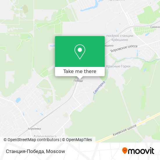 Станция-Победа map