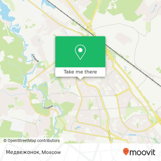 Медвежонок map