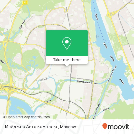 Мэйджор Авто комплекс map