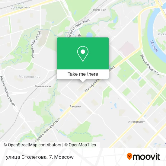 улица Столетова, 7 map