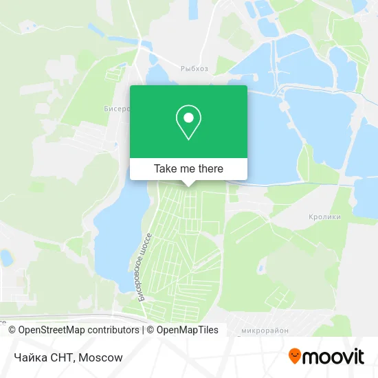 Чайка СНТ map