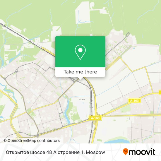 Открытое шоссе 48 А строение 1 map