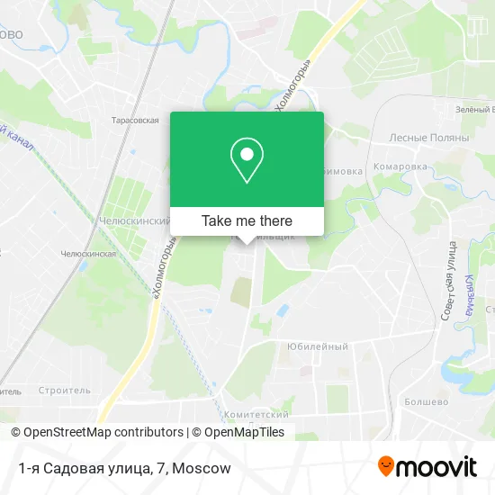 1-я Садовая улица, 7 map