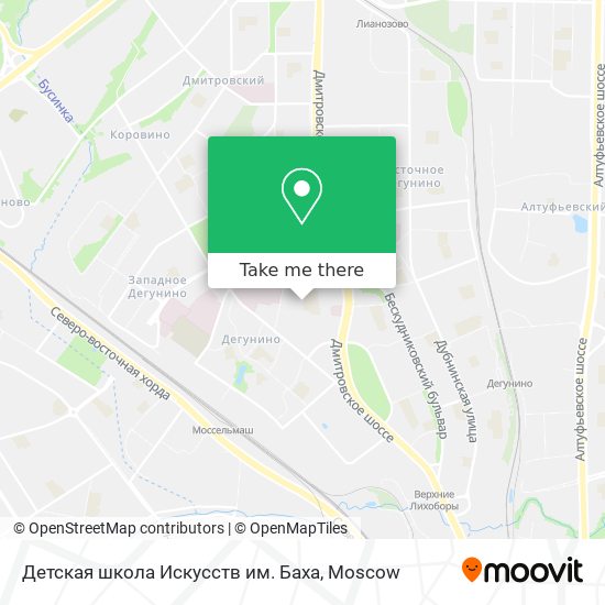 Детская школа Искусств им. Баха map