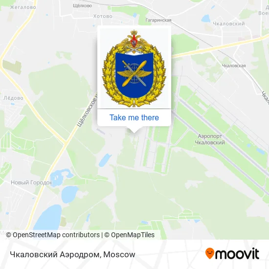 Чкаловский Аэродром map