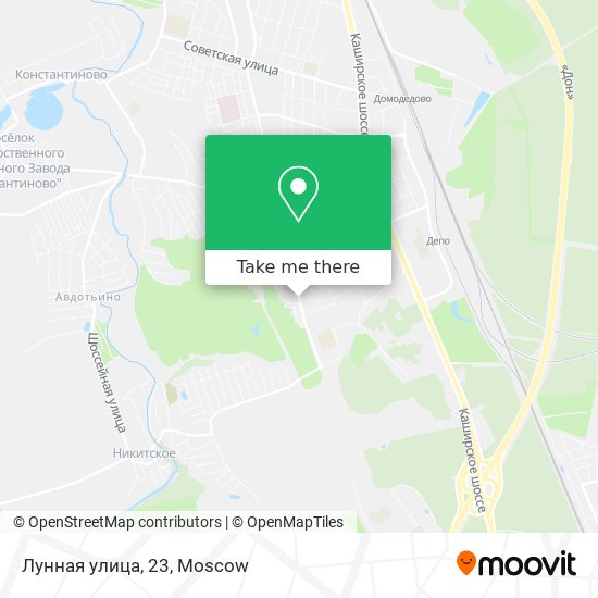 Лунная улица, 23 map