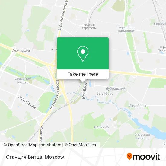 Станция-Битца map