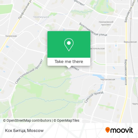Кск Битца map